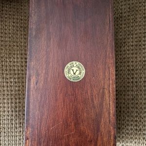 Vintage Mahogany Froelich Furniture Tea Caddy